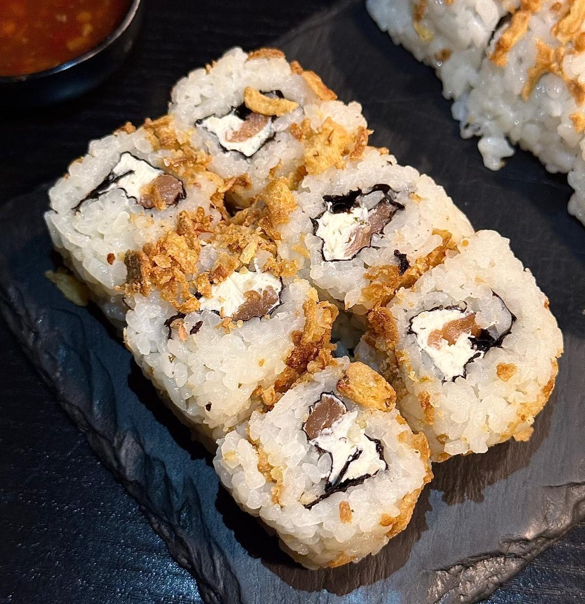 6 Crunch saumon fumé boursin